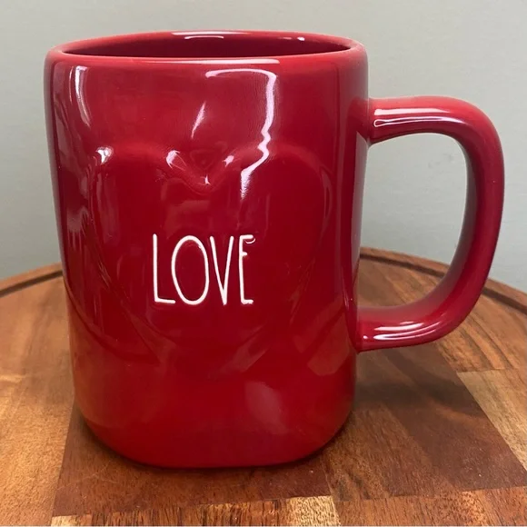 RAE DUNN 3D Heart Mug & Heart Measuring Cups Set - Picture 2 of 11